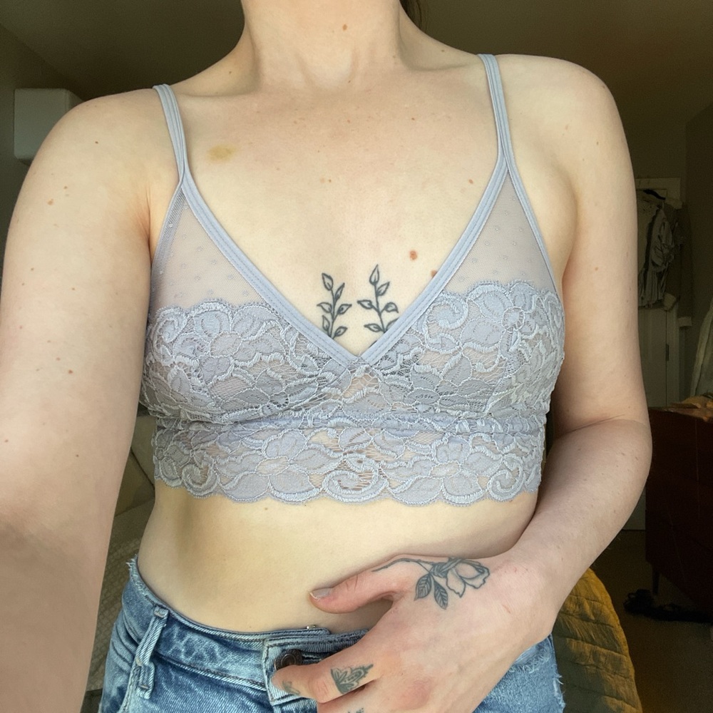 Lavender Lace Bralette